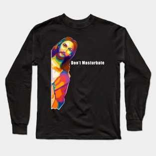 Jesus Meme Pop art Long Sleeve T-Shirt